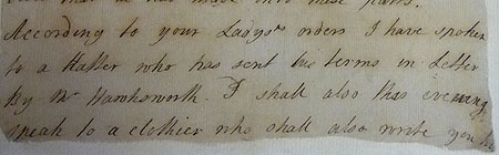 Letter written by Rowland Hill