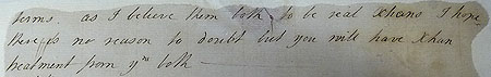 Letter written by Rowland Hill