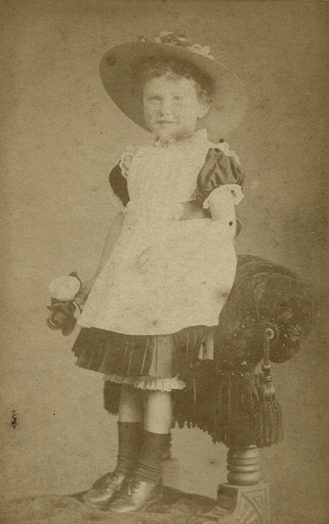Alice Free, aged 4