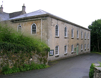 Image Rodborough Tabernacle where John Dando was a trustee<br>and many of his and Ann's (nee Brothers) children were baptized.