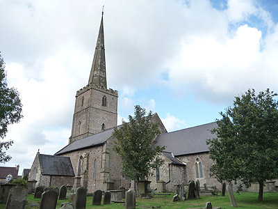 Image James and Mary Pitcher lived near Lydney.<br>St Mary's Church, Lydney, is pictured above.