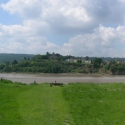 View of Newnham from Arlingham, across the River Severn