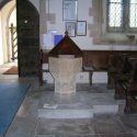 The Font, Rockhampton Church, Gloucestershire 