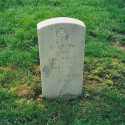 Headstone of Sharon Ann Savory in Arlington National Cemetery.