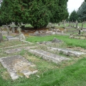 Fryer graves in Chepstow Municipal Cemetery