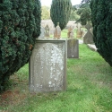 Headstone of Edward Warren and his wife, Hannah (nee Fryer)