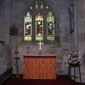 Side Altar at St John Baptist Church, Claines, Worcestershire