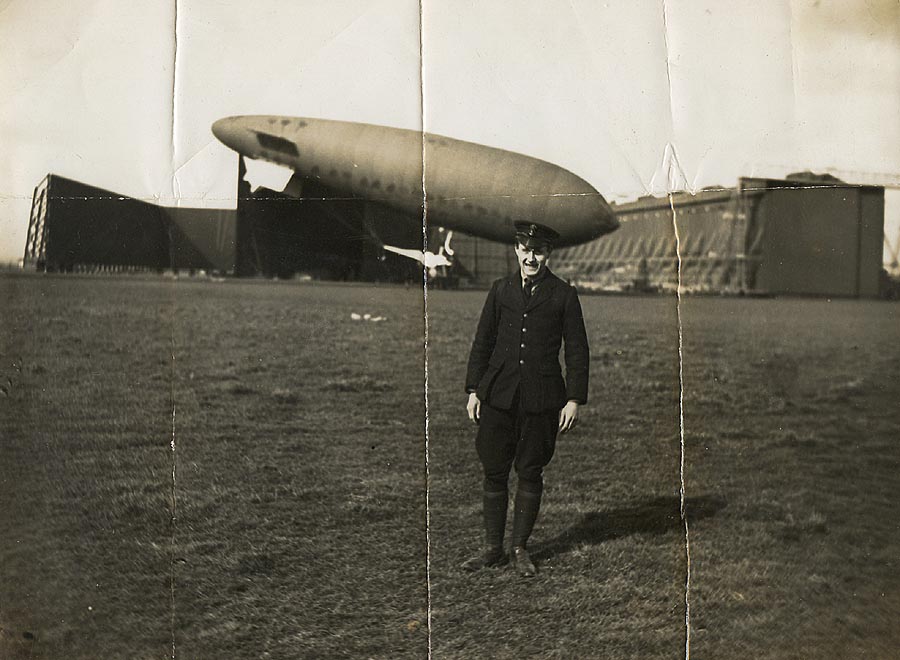 Cyril Ellen pictured outside the Hill and Smith steel shed at RNAS Kingsnorth. Cyril Ellen pictured outside the Hill and Smith steel shed at RNAS Kingsnorth.
